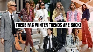 'Winter Fashion Trends That Are Back & You Need To Know About'