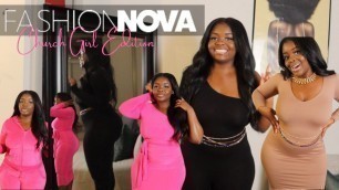 'WINTER FASHION NOVA TRY ON HAUL: FEMININE, DATE NIGHT, AND CHURCH FRIENDLY'