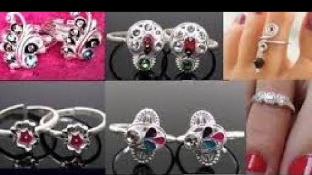 '2021 Latest Silver Toe Ring Design । Chandi Ki Bichhiya Neha fashion club'