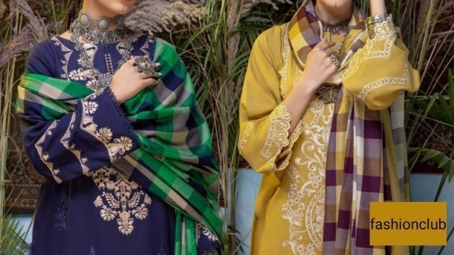 'Charizma Bunat Embroidered Khaddar Collection 2021(@Fashion Club )'