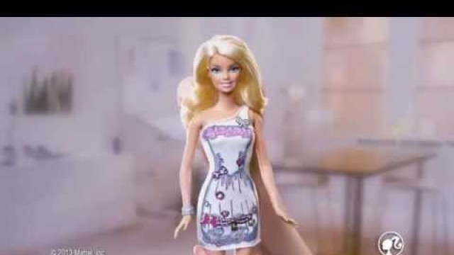 'Mattel - Barbie - Fashion Design Plates Doll   Barbie Mil Diseños'