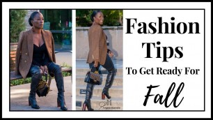 'Tips For Getting Ready For Fall | Fashion Over 40'