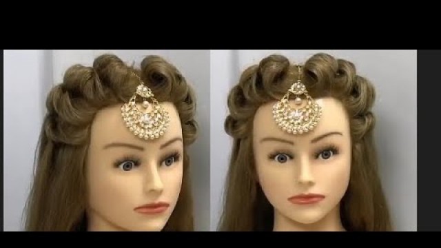 'Beautiful Hairstyle with Twist : Easy Hairstyles||Little fashion ⭐'