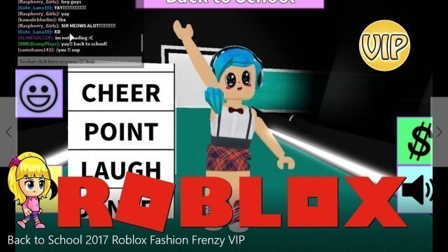 '2017 Roblox Fashion Frenzy Back to School | 