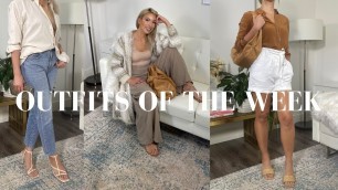 'OOTW - What I Wore Last Week Chic Spring Inspo-Fashion over 40'