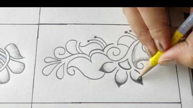 'मेहंदी के 4  बेसिक डिज़ाइन सीखें || Basic Mehndi Design 