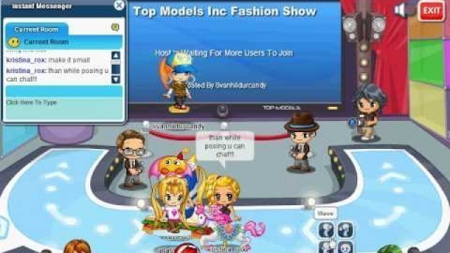 'How to chat in the fashion show on fantage.avi'