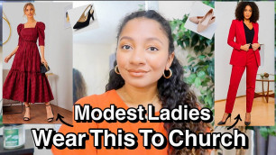 'What to Wear to Church: Church Outfit Ideas, modest church outfits, modest fashion'