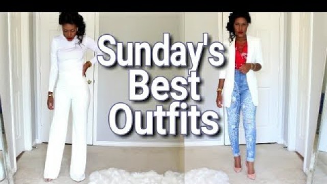 'What I Wore to Church This Past Month Haul Try-On Lookbook'