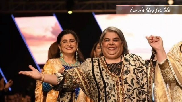 'FASHION SHOW : Cheena Chhapra At Fashion pakistan week 2018| FPW 18 | Pregnant Uroosa Siddique'