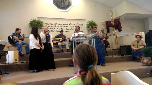 'Farther Along on Old Fashion Day at Gospel Way'