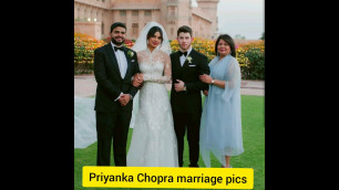 'Priyanka Chopra marriage photos with their family by fashion club'