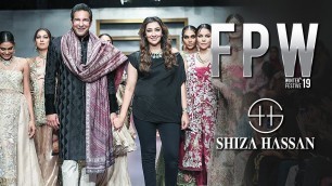 'Shiza Hassan | Designer | Fashion Pakistan Week 2019 | Winter / Festive | HD'