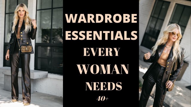 '10 Wardrobe Staples Every Woman Over 40 Needs | Fashion Over 40'