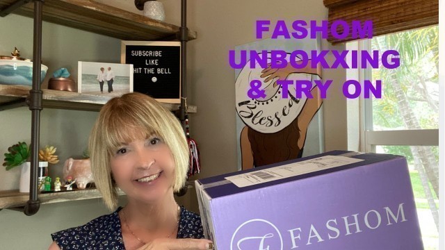 'Fashom Styling Box Unboxing Try On & Review May 2021 *Fashion Over 60*'