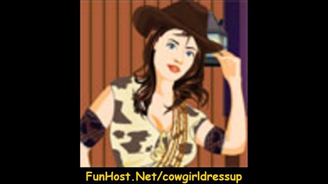 'Cowgirl Dress Up - Online Video Game'