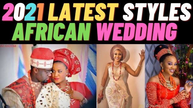 'Wedding Reception And Church Dresses African Ankara Asoebi Styles 2021'