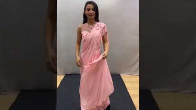 'New designer ruffle saree | Rohit fashion club'