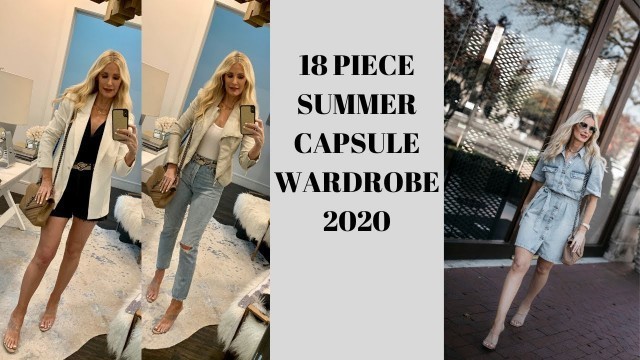 'Summer Capsule Wardrobe 2020 | Fashion Over 40'