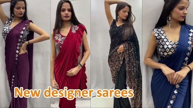 'New fancy SAREES for parties | Rohit fashion club'