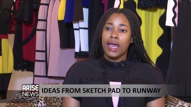 'Destiny Nwadire shares her 5 step Fashion creative process from Sketchpad to runway'