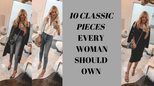 '10 Classic Pieces That Will Never Go Out Of Style | Fashion Over 40'