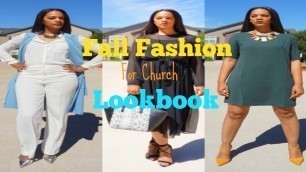 'Fall Fashion For Church (Lookbook)'