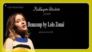 'Lolo Zouaï - Beaucoup LIVE for KidSuper\'s Paris Fashion Week Debut'