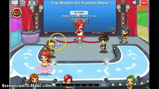 'Fantage how to move around a fashion show'