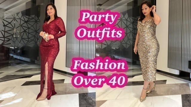 'Party outfits for birthday ,Christmas, New year | Fashion Over 40 | Style Challenge | TheHopeStory'