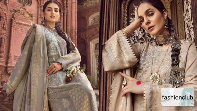 'Shaista Fine Viscose Brosha Embroidered Collection 2021(@Fashion Club)'