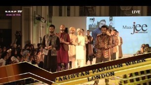 'Pakistan fashion week london  5th June  2016  1st Runway  part 3 Mans'