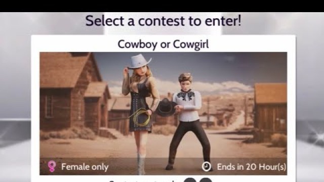 'Fashion Contest Tips (Cowboy Or Cowgirl) GOLD and SILVER | Avakin Life'