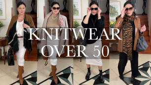 'How to style KNITWEAR as OUTWEAR | Fashion Over 50'