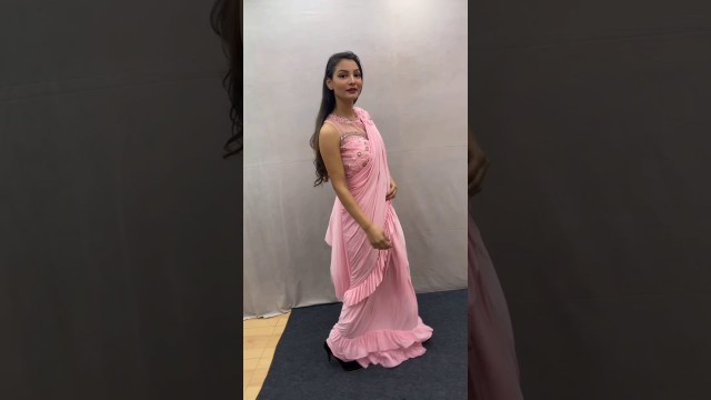 'New frill saree for wedding | Rohit fashion club'