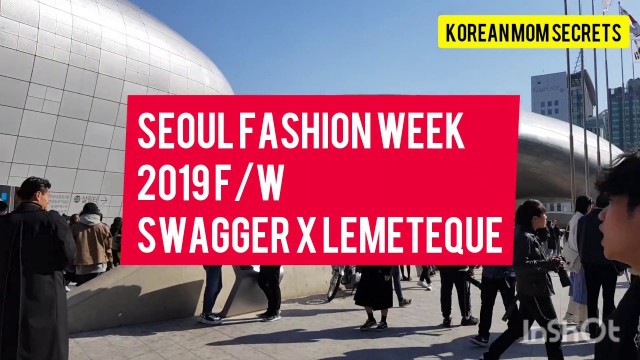 'Seoul Fashion Week 2019 F/W 서울패션위크 2019 FW'