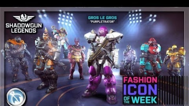 'REWARDS for FASHION ICON OF THE WEEK in Shadowgun Legends'