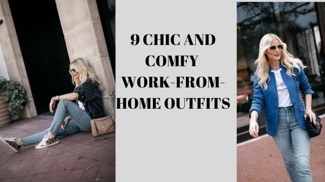 '9 Chic Work From Home Outfits | Fashion Over 40'