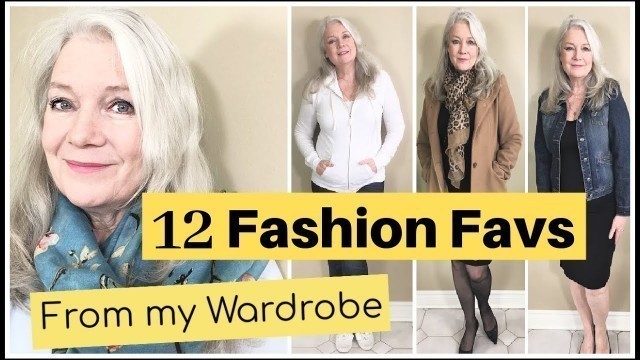 'Fashion over 50 (12 Wardrobe Outfit Favorites & Style Tips, Mature Women over 50 )'