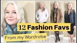 'Fashion over 50 (12 Wardrobe Outfit Favorites & Style Tips, Mature Women over 50 )'