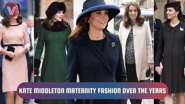 'KATE MIDDLETON MATERNITY FASHION OVER THE YEARS'