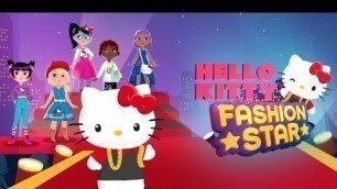 'Jogo de vestir- HELLO KITTY  FASHION STAR | Gameplay Para Android'