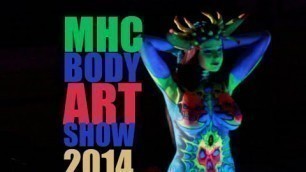 'MHC Full Nudity Body Art Show 2014: Midwest Haunters Convention Naked Body Art'