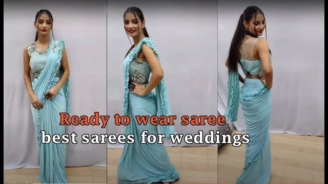 'New fancy saree for weddings | Rohit fashion club'