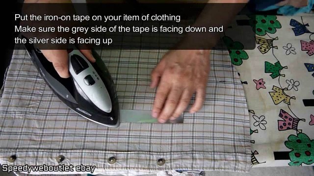 'How to Apply Iron-On Retro-Reflective Tape'