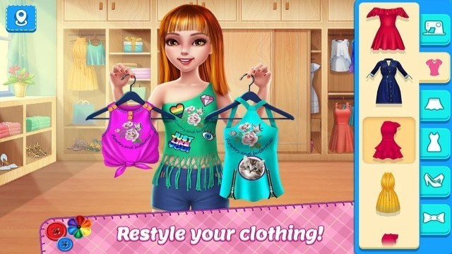 'DIY Fashion Star - Design Hacks Clothing Game Android Gameplay'