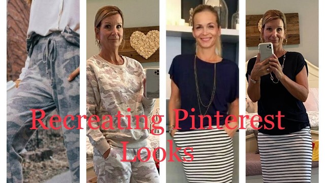 'Recreating Pinterest Looks-Fashion Over 50'