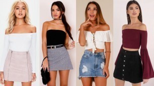 'Best & Stylish Off Shoulder Top Design | Fashion Club'