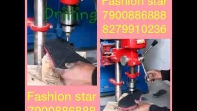 'hawai chappal making machine in agra | fashion star agra | slipper making machine  7900886888'