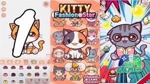 'Kitty Fashion Star : Cat Dress Up Game Gameplay Walkthrough #1 (Android, IOS)'